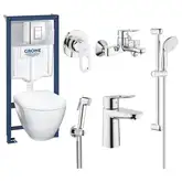 Набор для ванной Grohe Mega Bundle BauLoop (39186MB0)