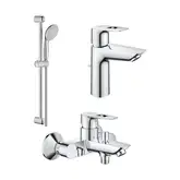 Набір змішувачів для ванни Grohe BauLoop New 3 в 1, хром (UA123215M0)