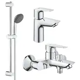 Grohe StartEdge Набір змішувачів 3 в 1, хром (UA202501SE)