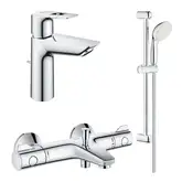 Набір змішувачів для душу Grohe BauLoop, хром (UA34550TM0)