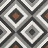 Плитка керамогранітна Dublin Black 200x200 Mainzu (PT02949)