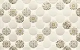 Плитка стінова Enrica Crema Motyw STR 25x40 код 0886 Ceramika Paradyz (SS--250X400-1-ENRI.CRMO)