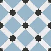 Плитка керамогранітна 1900 Palau Celeste 200x200x8 Vives (11I5)