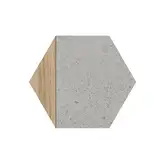 Плитка керамогранітна Hexagono Ligard Gris 230x266x9 Vives (46EQ)