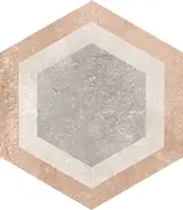 Плитка керамогранітна Hexagono Bushmills Multicolor 230х266x9 Vives (46FE)