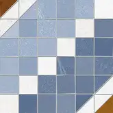 Плитка керамогранітна Seine Marly-R Azul RECT 200x200x8 Vives (4FAC)