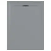 Душевой поддон Geberit Sestra 90 х 70 х h4 см, серый/поверхность со сланцевой структурой 550.212.00.2