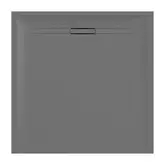 Душевой поддон Geberit Sestra 80 х 80 х h4 см, серый/структурированный 550.291.00.2