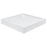Душевой поддон Qtap Tern 308812W 80x80x12 см + сифон (TERN308812W)