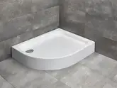 Душовий піддон Laros E Compact 100x80 см правий, RADAWAY (SLE81017-01R)