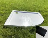 Snail Душовий піддон «Жасмін» 900/R550 А200М Чорний МАТ (134A200M)