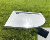 Snail Душовий піддон «Жасмін» 1000/R550 А600 Антрацит глянец (135A600)