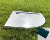 Snail Душовий піддон «Жасмін» 1000/R550 А801 Сапфір глянець (135A801)