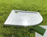 Snail Душовий піддон «Жасмін» 1000/R550 А802М Олива МАТ (135A802M)