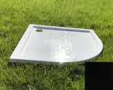 Snail Душовий піддон «Жасмін» 900/R500 Чорний А200 (136A200)