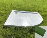 Snail Душовий піддон «Жасмін» 900/R500 А802 Олива глянець (136A802)