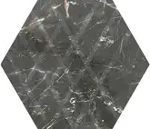 Плитка підлогова Marvelstone Grey Heksagon SZKL MAT 17,1x19,8 код 1533 Ceramika Paradyz (R---198X171-1-MARV.GR)