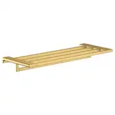 Полиця з тримачем для рушників Hansgrohe AddStoris 63х64,8x24,8 см, Polished Gold Optic (41751990)