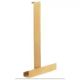 Полка REA TORI BRUSHED GOLD на душевую стенку (REA-85001)