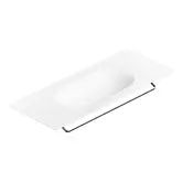 Раковина подвесная Catalano Horizon 125 х 50 см, Glossy white (белый глянцевый) (1125HZ00)