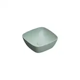 Раковина накладная на столешницу Catalano Green Lux Сolori 40 х 40 х h14 см, цвет - зелёный матовый 140APGRLXVS