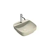 Раковина полувстраиваемая Catalano Green Lux Сolori 42 х 42 х h14 см, цвет - серый матовый 142GRLXNGS
