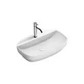 Раковина полувстраиваемая Catalano Green Lux Сolori 42 х 60 х h14 см, цвет - белый матовый 165GRLXNBM