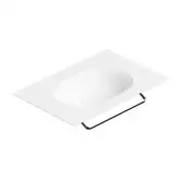 Раковина подвесная Catalano Horizon 75 х 50 см, Glossy white (белый глянцевый) (175HZ00)