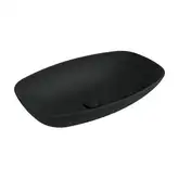 Умивальник підвісний Flaminia Nudaslim 60 без переливу, сarbone matt (ND60L) (ND60LCAR)
