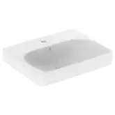 Раковина подвесная Geberit Smyle Square 55 х 44 х h16,5 см, с 1 отверстием под смеситель (500.259.01.1)