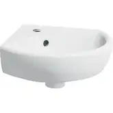 Geberit Selnova Умивальник підвісний, кутовий, білий (500.326.01.5)