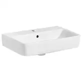 Раковина подвесная Geberit Selnova Compact 55 х 37 см, с 1 отверстием под смеситель (501.509.00.1)