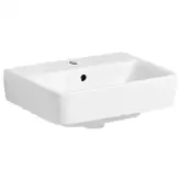 Маленькая (мини) раковина Geberit Selnova Compact 45 х 34 см, с 1 отверстием под смеситель (501.548.00.1)