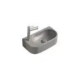 Умывальник (раковина) MEXEN VIERA 40 LIGHT GREY MATT левый накладной подвесной (MEX-21274061L)