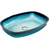 Умывальник (раковина) MEXEN ARAKS BLUE накладной (MEX-24155447)