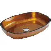 Умывальник (раковина) MEXEN ARAKS GOLD накладной (MEX-24155450)