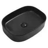 MIXXUS PREMIUM BEVEL-0103 Раковина накладна, чорна (MP6520)
