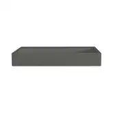 Nic-Design Умивальник підвісний Nic Design Cool без переливу 100х50x12.5 см, Agrilla матовий (001232052)