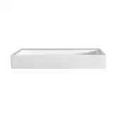Nic-Design Умивальник підвісний Nic Design Cool без переливу 120х51x12.5 см, білий глянець (001233001)