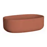 Умивальник на стільницю Nic Design Semplice 50х40х15 см, Fard глянець (001375072)
