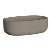 Умивальник на стільницю Nic Design Semplice 55х40х15 см, Sabbia матовий (001376051)