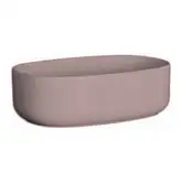 Умивальник на стільницю Nic Design Semplice 55х40х15 см, Cipria матовий (001376060)