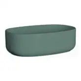 Умивальник на стільницю Nic Design Semplice 55х40х15 см, Salvia матовий (001376067)