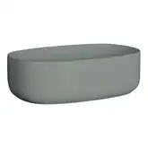Умивальник на стільницю Nic Design Semplice 60х40х15 см, Cemento матовий (001377047)
