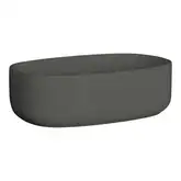 Умивальник на стільницю Nic Design Semplice 60х40х15 см, Argilla матовий (001377052)