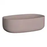 Умивальник на стільницю Nic Design Semplice 60х40х15 см, Cipria матовий (001377060)