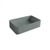 Умивальник на стільницю Nic Design Semplice 60х37х16 см, Cemento матовий (001383047)
