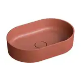 умивальник Omnires Ovo 55x36 terracotta (OVOUNTE)