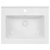 Раковина Qtap Albatross Q 600х480х230 White с донным клапаном QT01115060QW