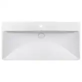 Раковина Qtap Albatross D 1000х500х210 White с донным клапаном QT01115100DW